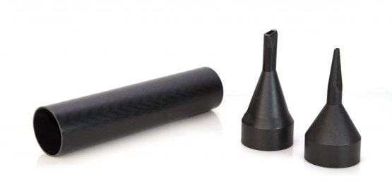 Koker en mondstukken mortelpistool